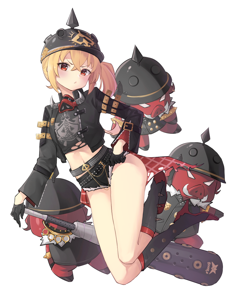 1girl, 53c_(ray_cordova), belt, black_belt, black_boots, black_gloves, black_helmet, black_jacket