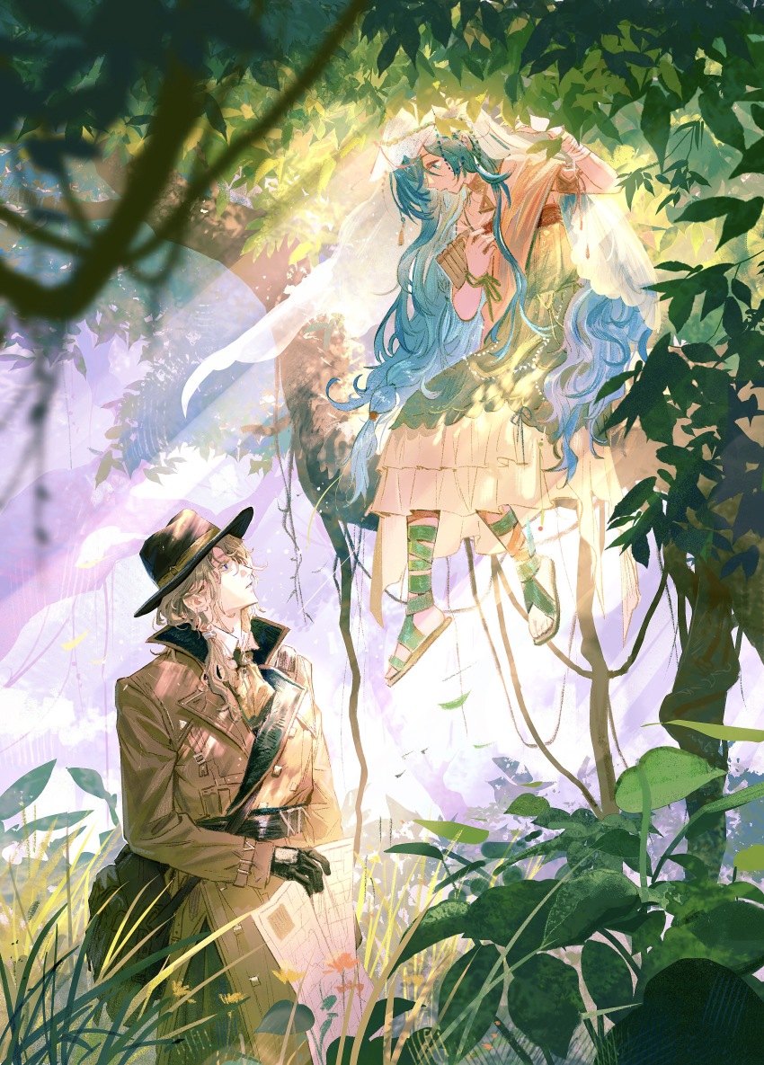 37_(happy_bird_catcher)_(reverse:1999), 37_(reverse:1999), 6_(reverse:1999), 6_(time_and_location)_(reverse:1999), absurdres, ankle_lace-up, artist_request, bag