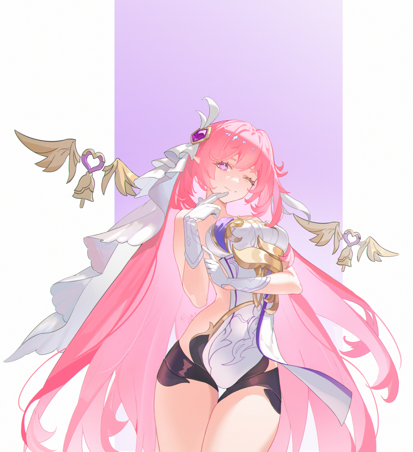 1girl, absurdres, bell, black_shorts, breasts, clothing_cutout, commentary, corset