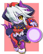 1girl, breasts, demon_girl, female_focus, horns, kardia_(shinrabanshou), karudia, lowres