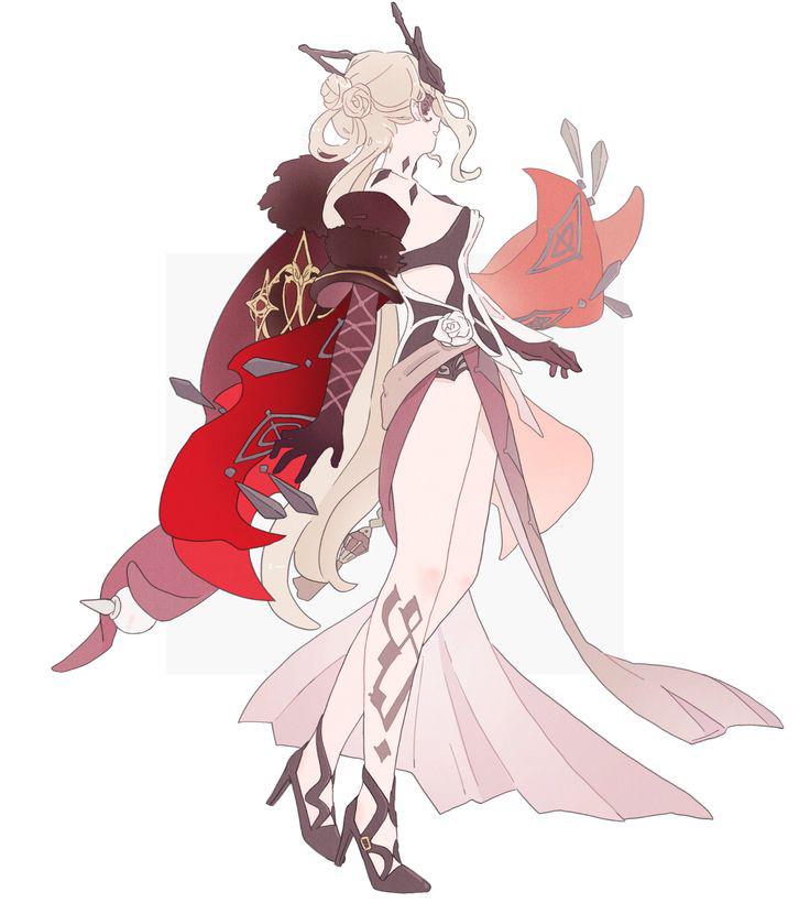 1girl, anni_(556_an), black_footwear, black_gloves, blonde_hair, breasts, butterfly_mask, cape