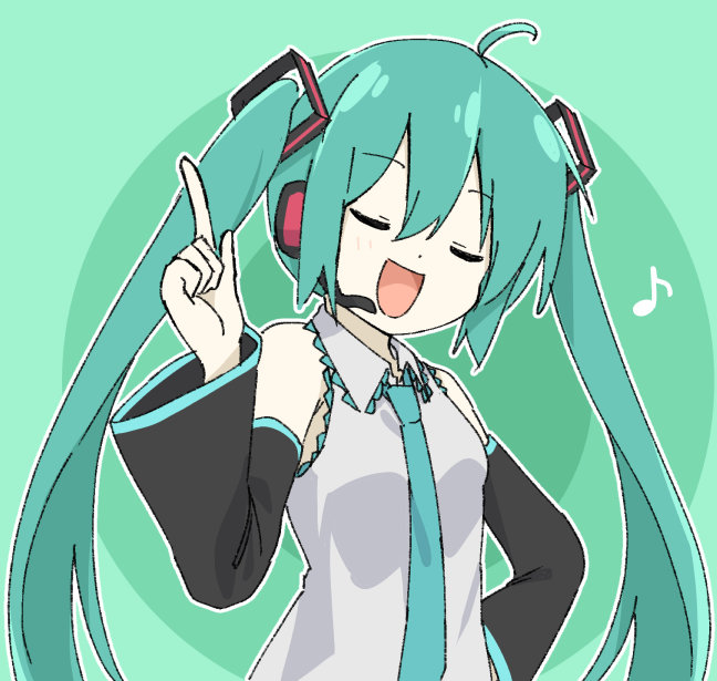 1girl, aqua_hair, bare_shoulders, blue_hair, caipirinha_(meme), hair_between_eyes, hatsune_miku, long_hair