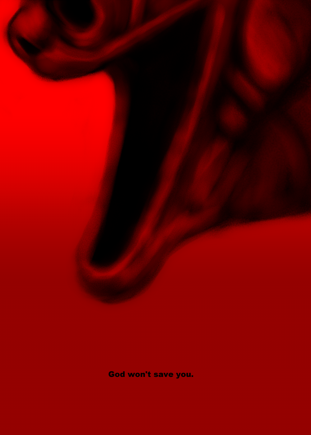 close-up, colored_skin, commentary, creepypasta, demon, eldritch_abomination, english_commentary, english_text