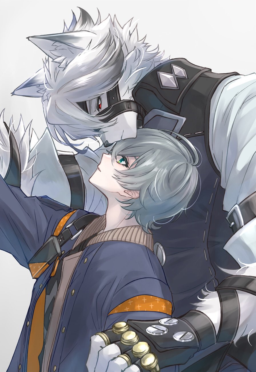 2boys, adam's_apple, arm_belt, arm_up, armband, belt, belt_buckle, black_belt