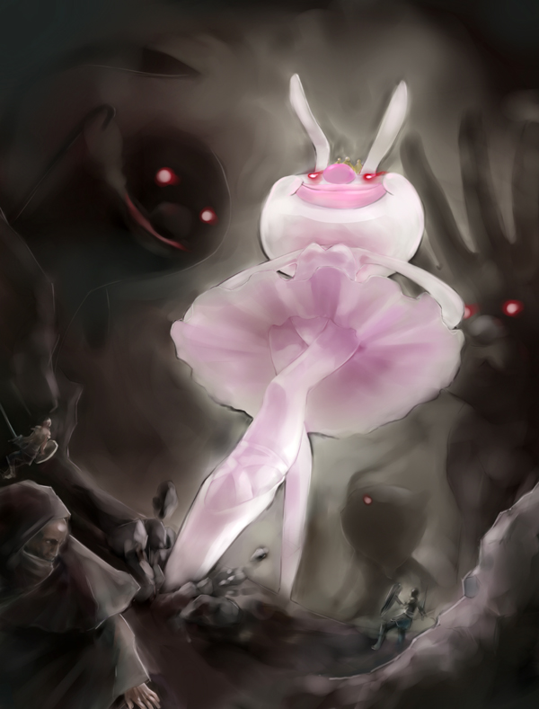 ac_japan, aisatsu_no_mahou, arigato_usagi, bad_id, bad_pixiv_id, ballet_slippers, bana_(stand_flower), rabbit