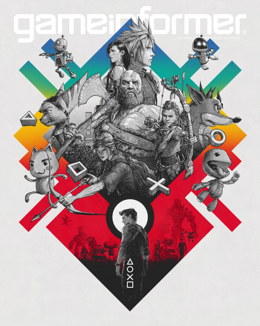 !, 3girls, 6+boys, :3, alyx_vance, astro_bot_(series), axe, bald