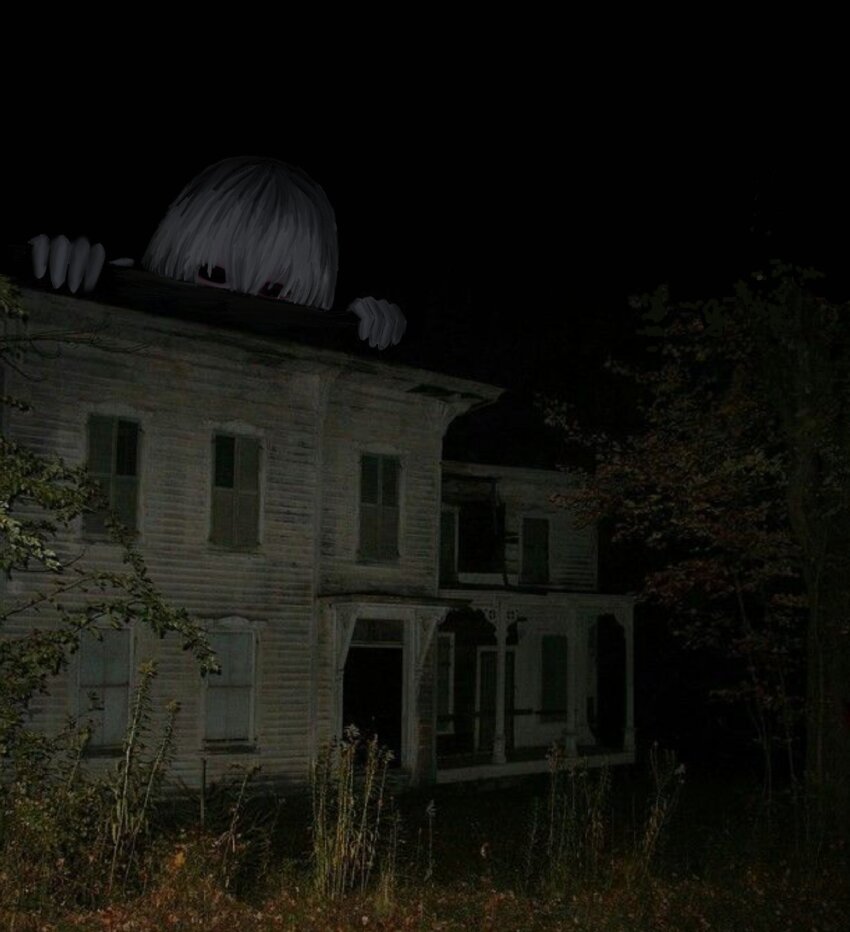 1boy, black_background, commentary, dark, english_commentary, fatimabayani3, giant, grey_hair