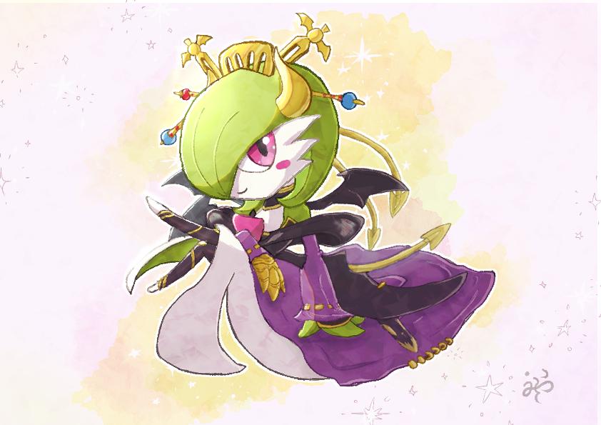 blush, cosplay, digimon, gardevoir, gen_3_pokemon, lilithmon, lilithmon_(cosplay), nintendo