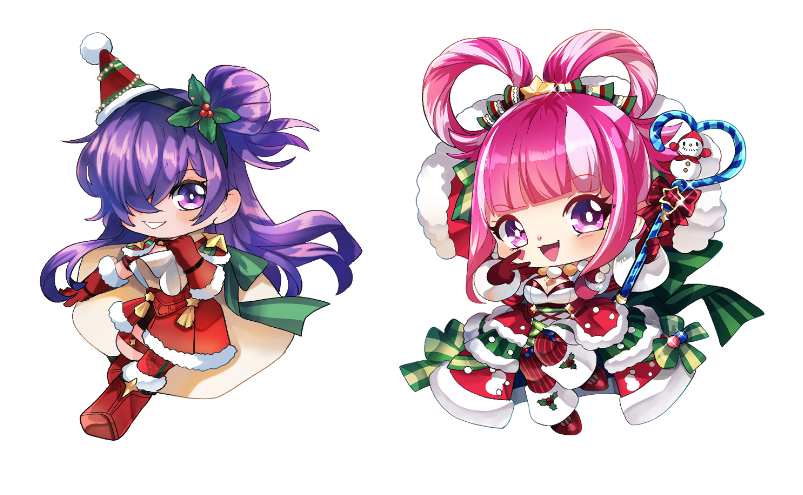 blunt_bangs, christmas, dress, facial_mark, female_shez_(fire_emblem), female_shez_(snowfield_envoy)_(fire_emblem), fire_emblem, fire_emblem_engage