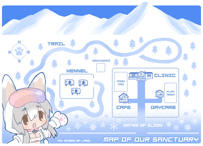 1girl, animal_ears, breasts, chibi, chibi_only, collar, dog_ears, dog_girl