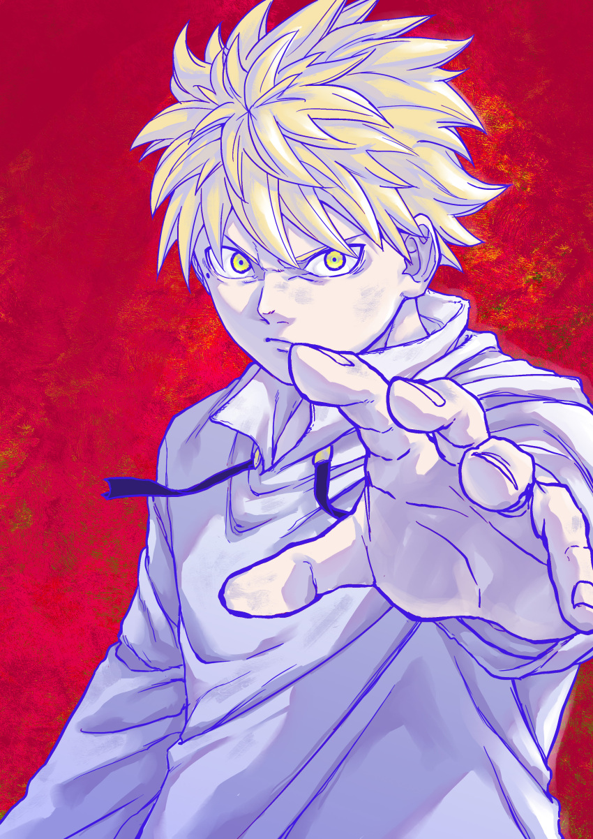 1boy, absurdres, corleo_(mamayuyu), highres, long_sleeves, male_focus, mamayuyu, neo_(user_zttz2747)