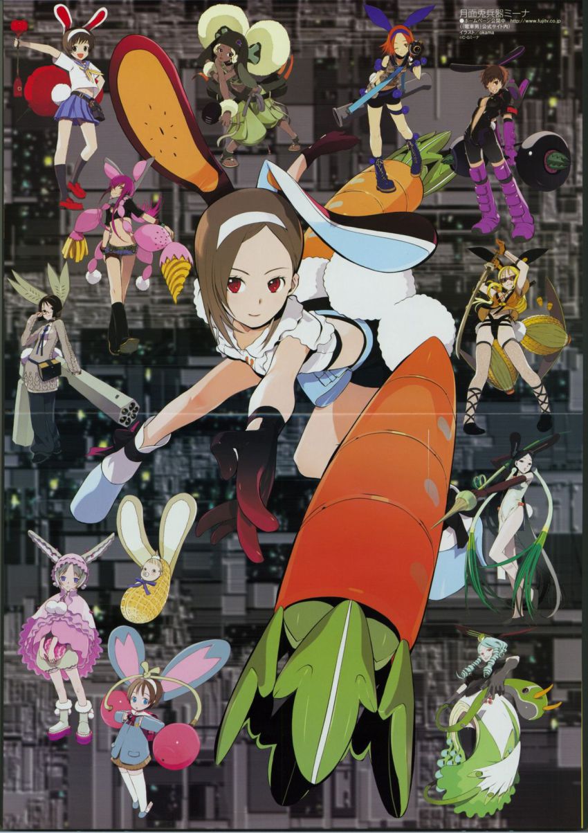 00s, akiyama_mina, character_request, getsumento_heiki_miina, haibara_minamo, halmina_goldberg, hazemi_nakoru, highres