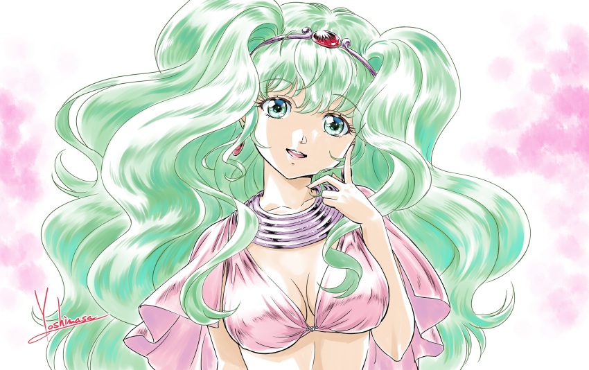 1girl, bikini, bikini_top_only, breasts, capelet, cleavage, commentary_request, earrings