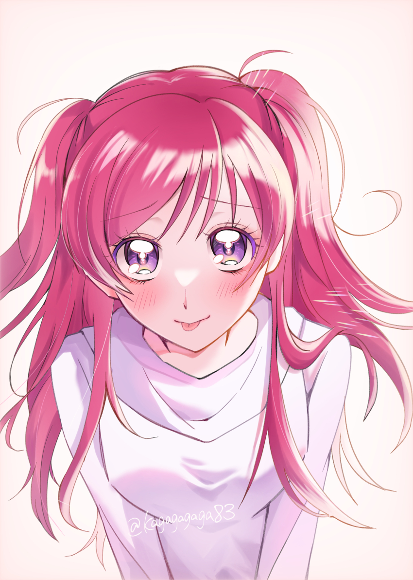 1girl, absurdres, blush, highres, hood, hoodie, kagagagaga83, kibou_no_chikara_otona_precure_'23