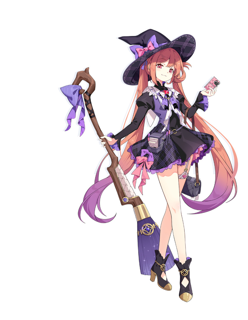 1girl, :3, black_boots, black_dress, boots, bow, dress, drop_shadow