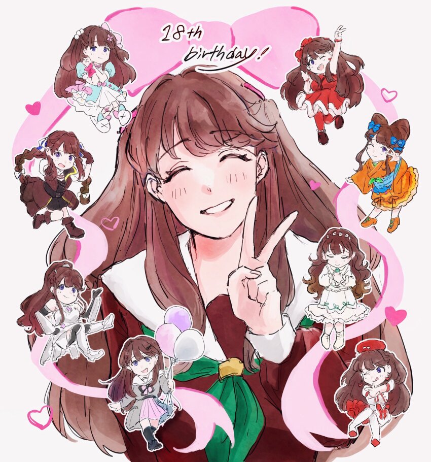 1girl, :d, ;q, ^_^, black_dress, black_footwear, black_gloves, black_socks