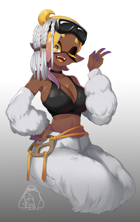 1girl, black_camisole, blonde_hair, breasts, camisole, choker, cleavage, colored_eyelashes