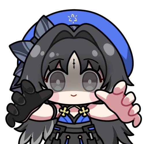 1girl, beret, black_bow, black_collar, black_eyes, black_gloves, black_hair, black_skirt