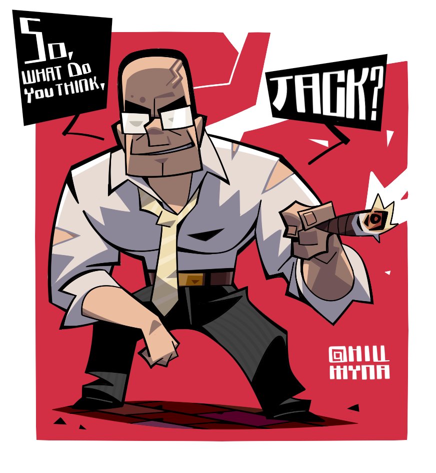 1boy, black_hair, black_pants, chibi, cigar, commentary, english_commentary, english_text