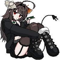 1girl, ahoge, animal, animal_on_head, animated, animated_gif, artist_name, bandaid