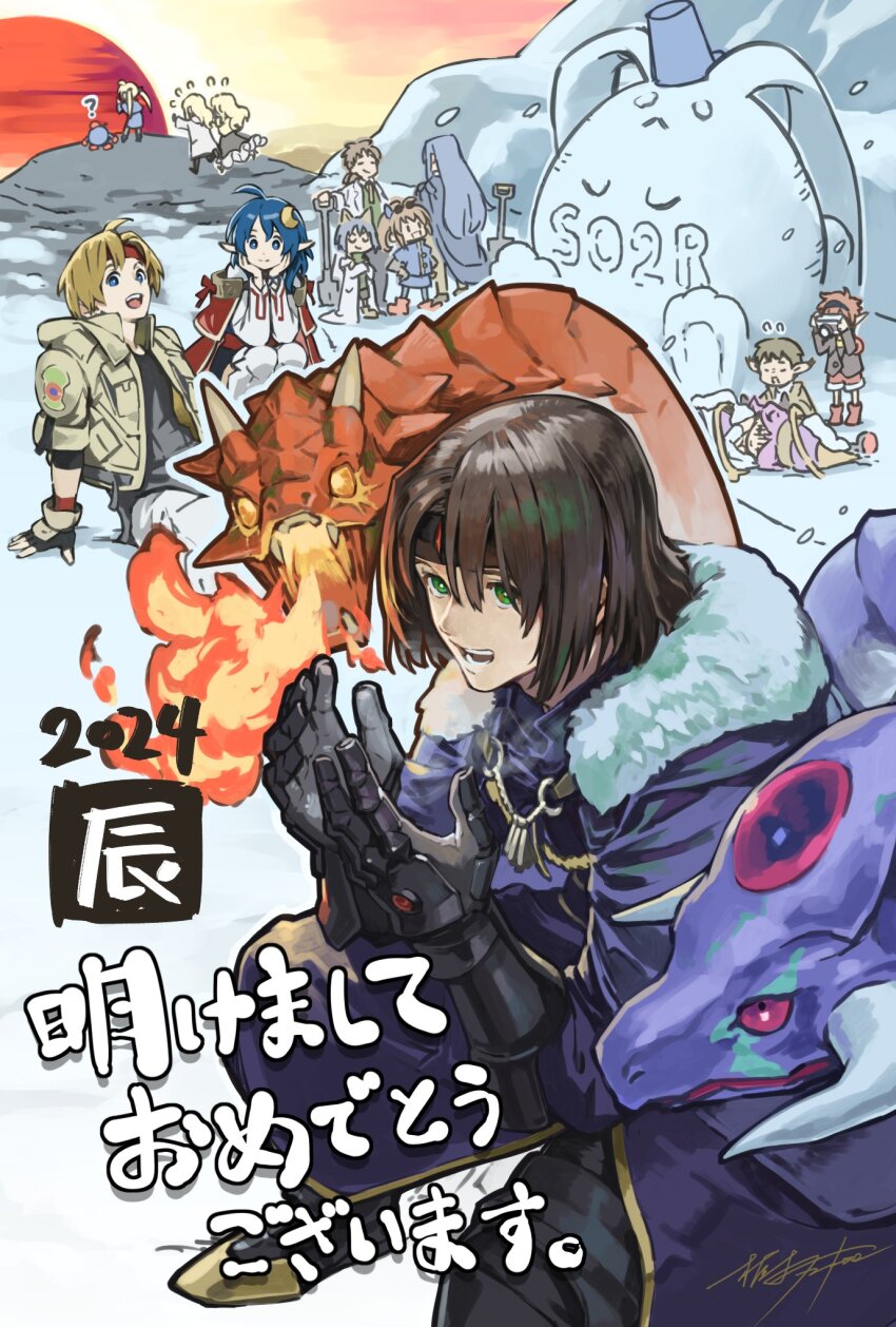 2024, 6+girls, ashton_anchors, blonde_hair, blue_eyes, blue_hair, bowman_jean, brown_hair