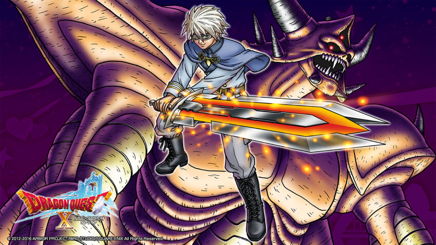 2boys, artist_request, belt, black_belt, black_footwear, blue_capelet, blue_eyes, boots