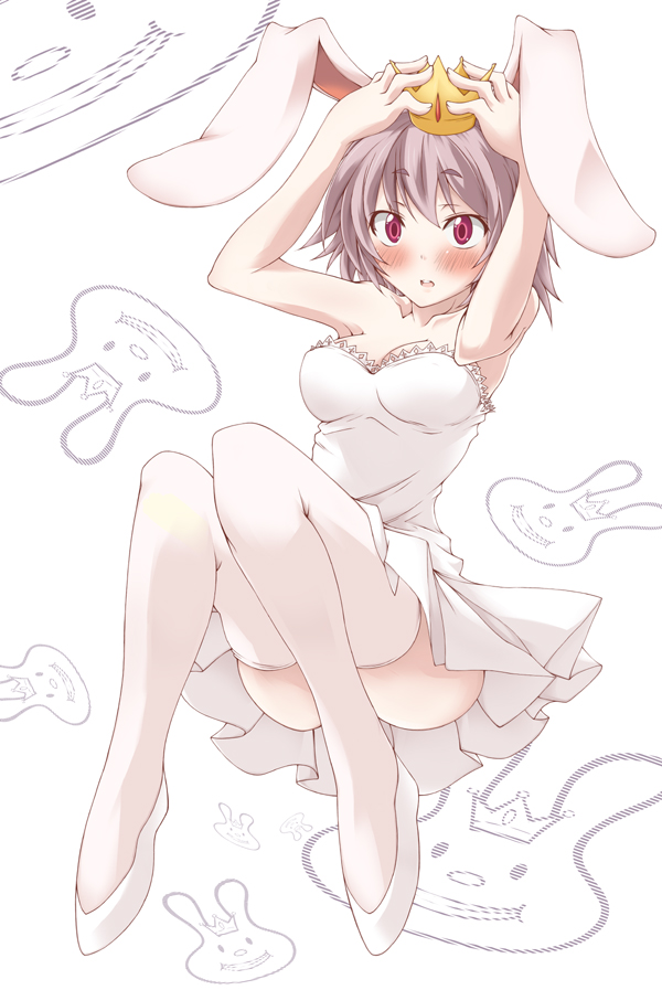 1girl, :o, ac_japan, aisatsu_no_mahou, animal_ears, arigato_usagi, bad_id, bad_pixiv_id