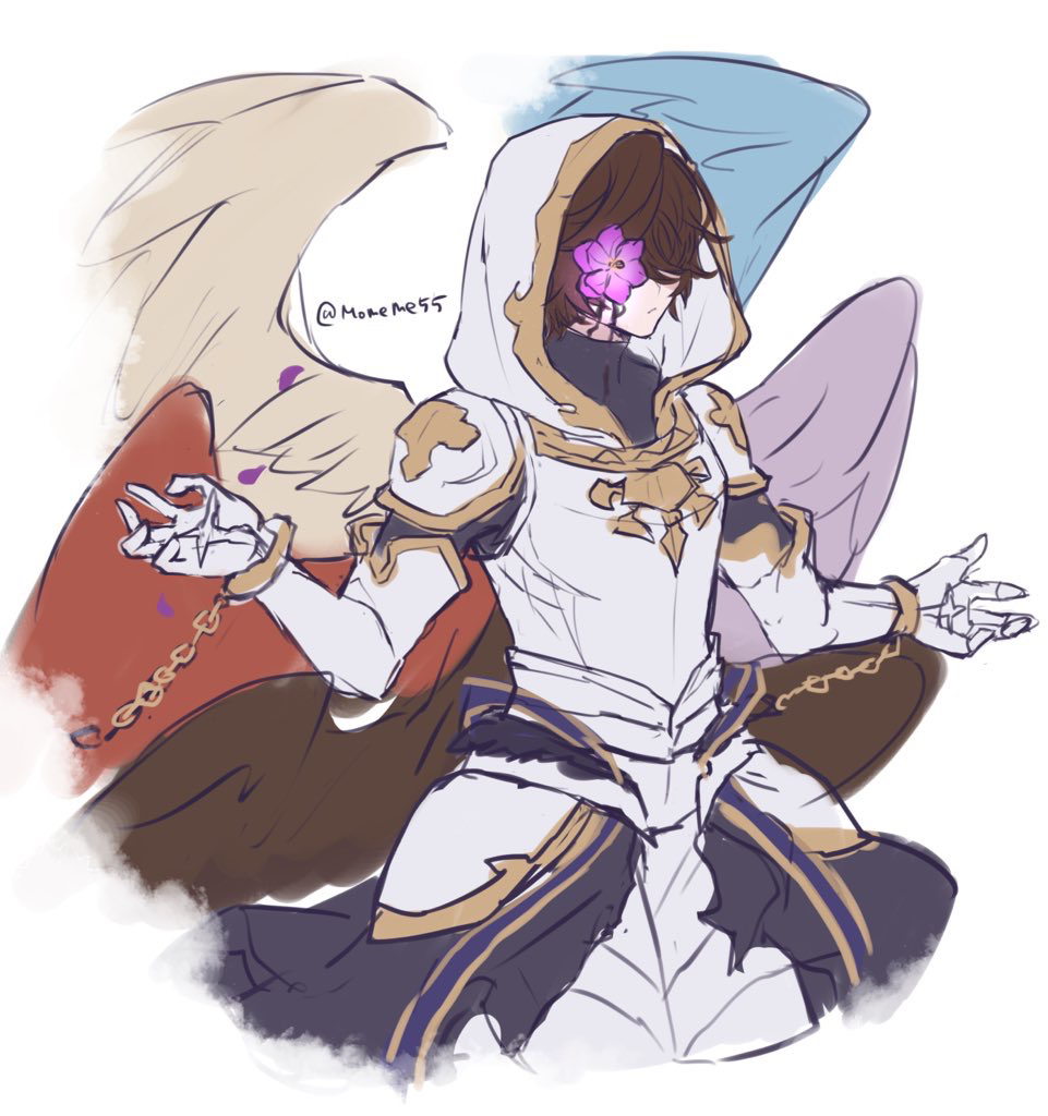 1boy, ahoge, armor, belt, blue_belt, breastplate, brown_hair, cape