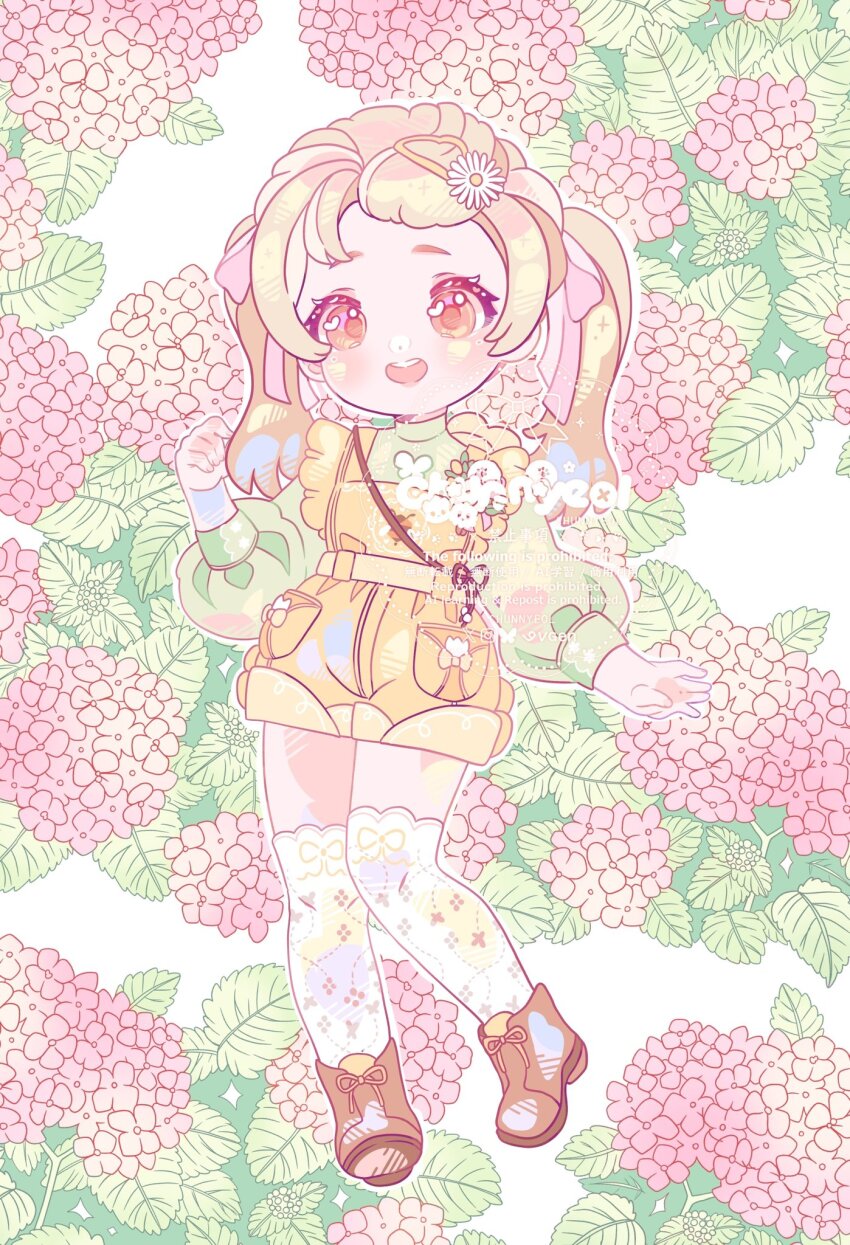 1girl, afternoon_shine_(infinity_nikki), animal_print, bangs_pinned_back, belt, blonde_hair, boots, bow