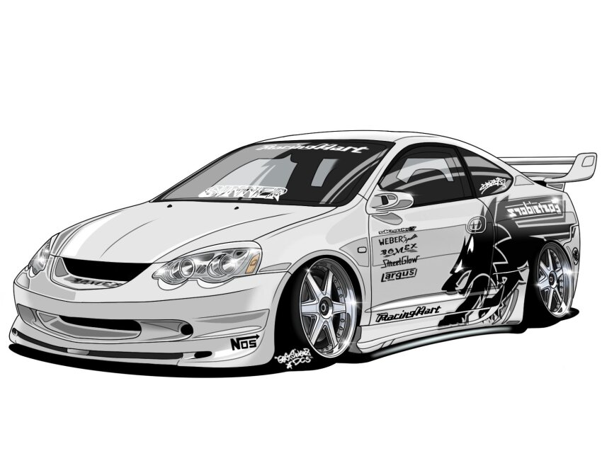 acura_(brand), acura_rsx, artist_name, banato1215, car, glint, highres, honda