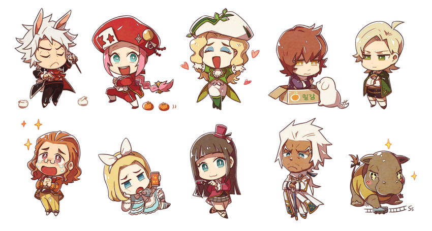 3girls, 6+boys, :3, antonin_dvorak_(classicaloid), black_footwear, black_jacket, blonde_hair, blue_eyes