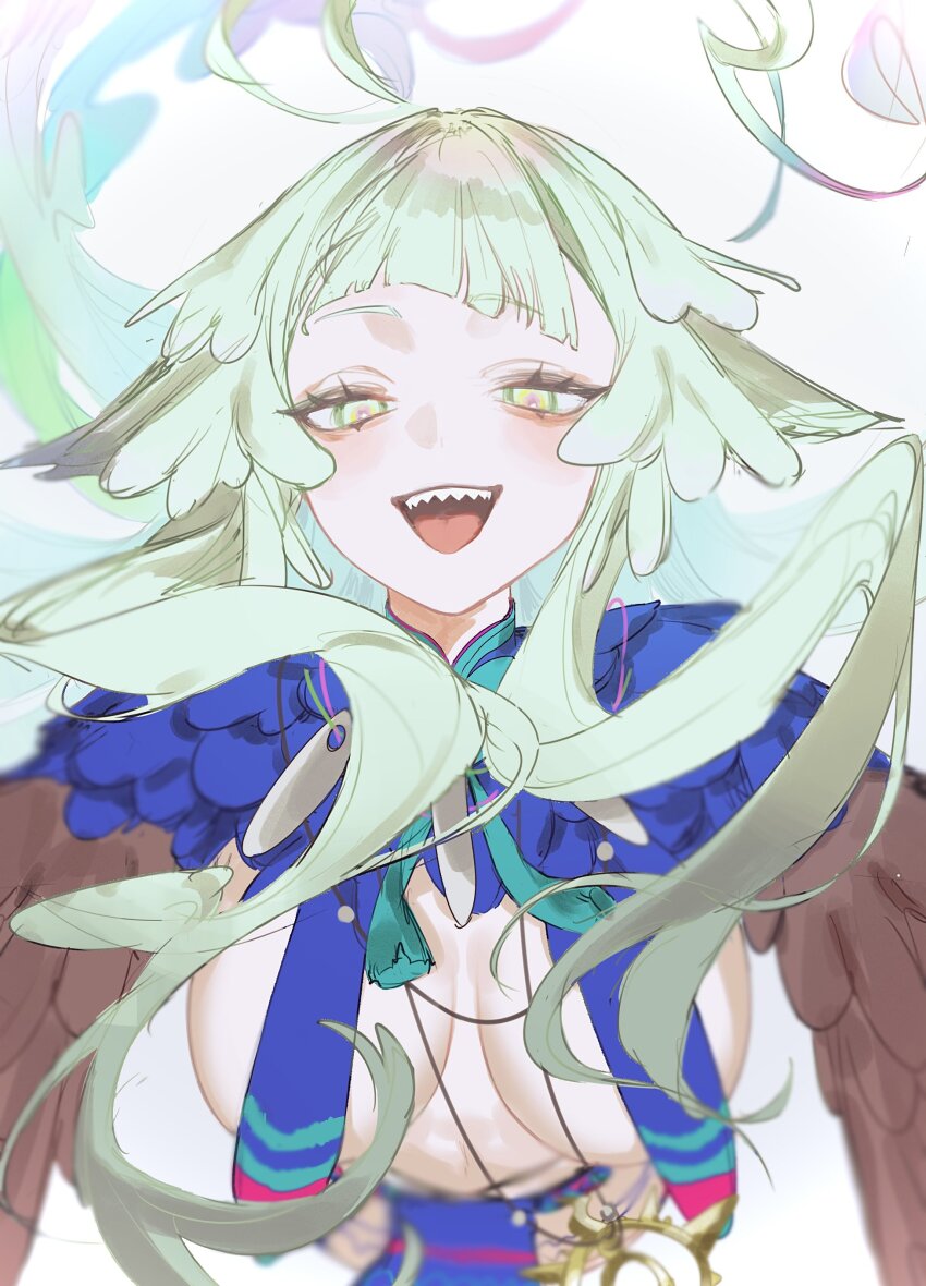 1girl, absurdres, ahoge, blush, breasts, cleavage, fate/grand_order, fate_(series)