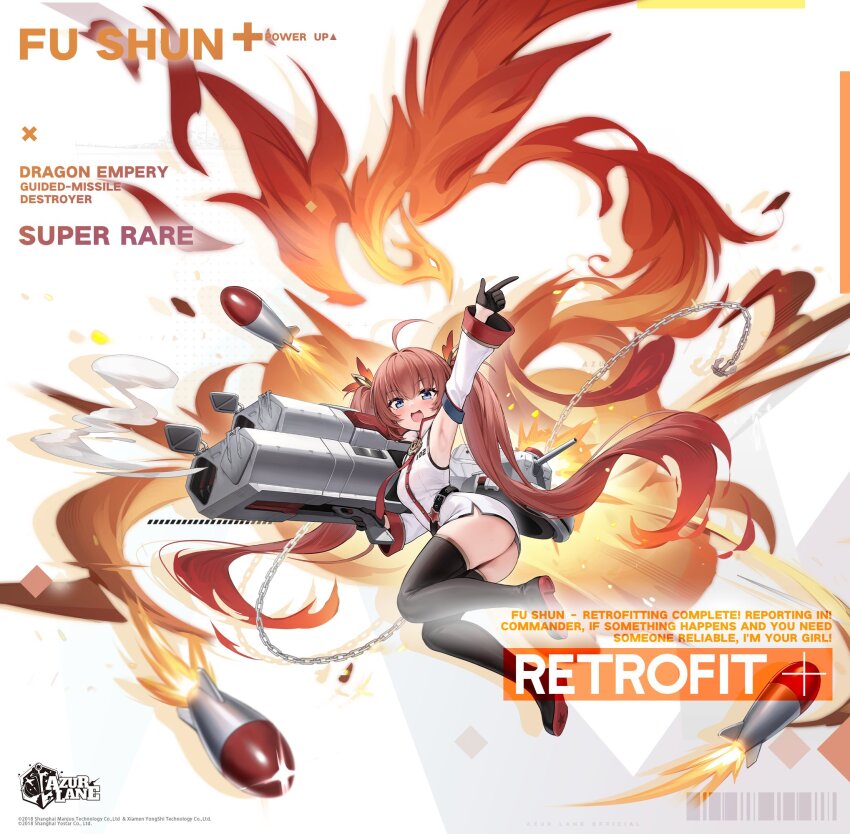 1girl, ahoge, arm_up, armpits, artist_request, ass, azur_lane, bare_shoulders