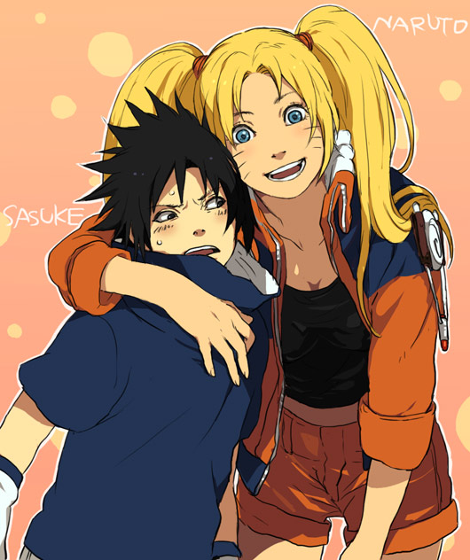 1boy, 1girl, arm_around_shoulder, arm_warmers, bad_id, bad_pixiv_id, black_eyes, black_hair