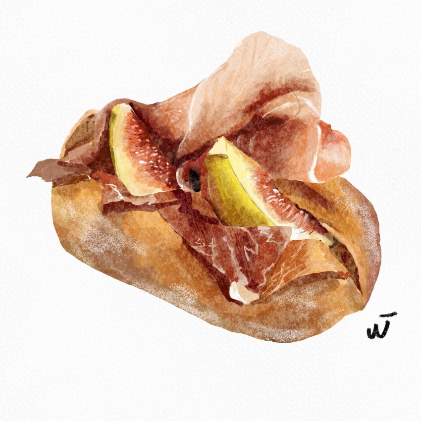 artist_name, commentary_request, fig, food, food_focus, food_request, fruit, ham