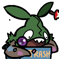 amehatobook, animated, animated_gif, apple, apple_core, black_eyes, food, fruit