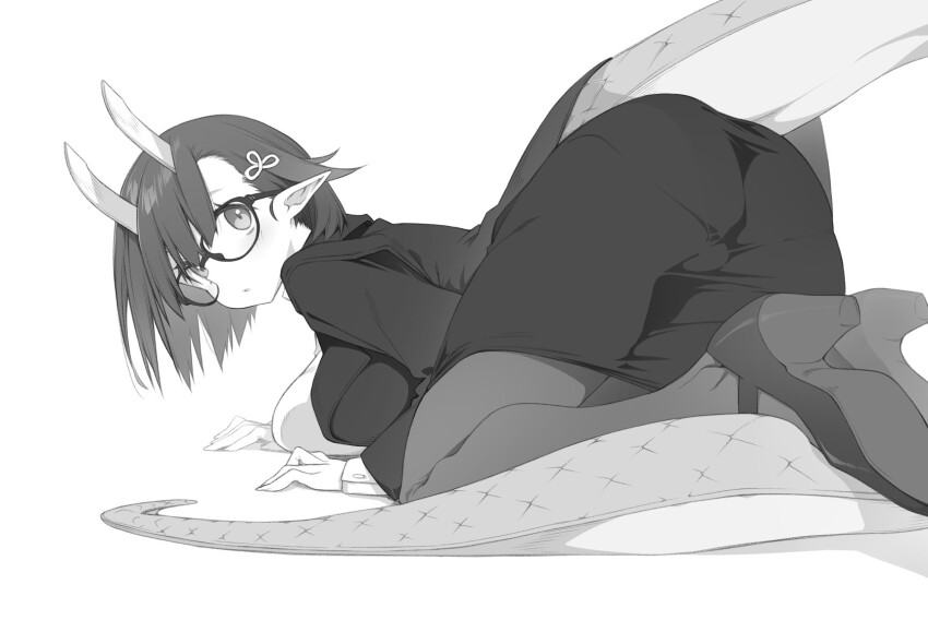 10mo, 1girl, all_fours, ass, biscione_(fate), biscione_(first_ascension)_(fate), blush, breasts