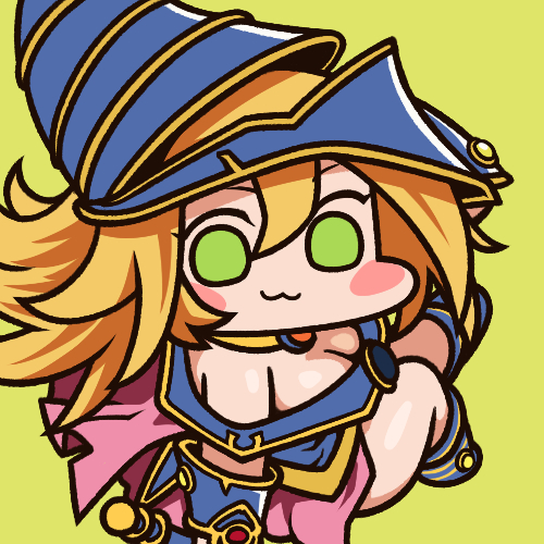 1girl, blonde_hair, blue_dress, blue_hat, breasts, dark_magician_girl, dark_magician_girl_the_magician's_apprentice, dark_magician_girl_the_magicians_apprentice