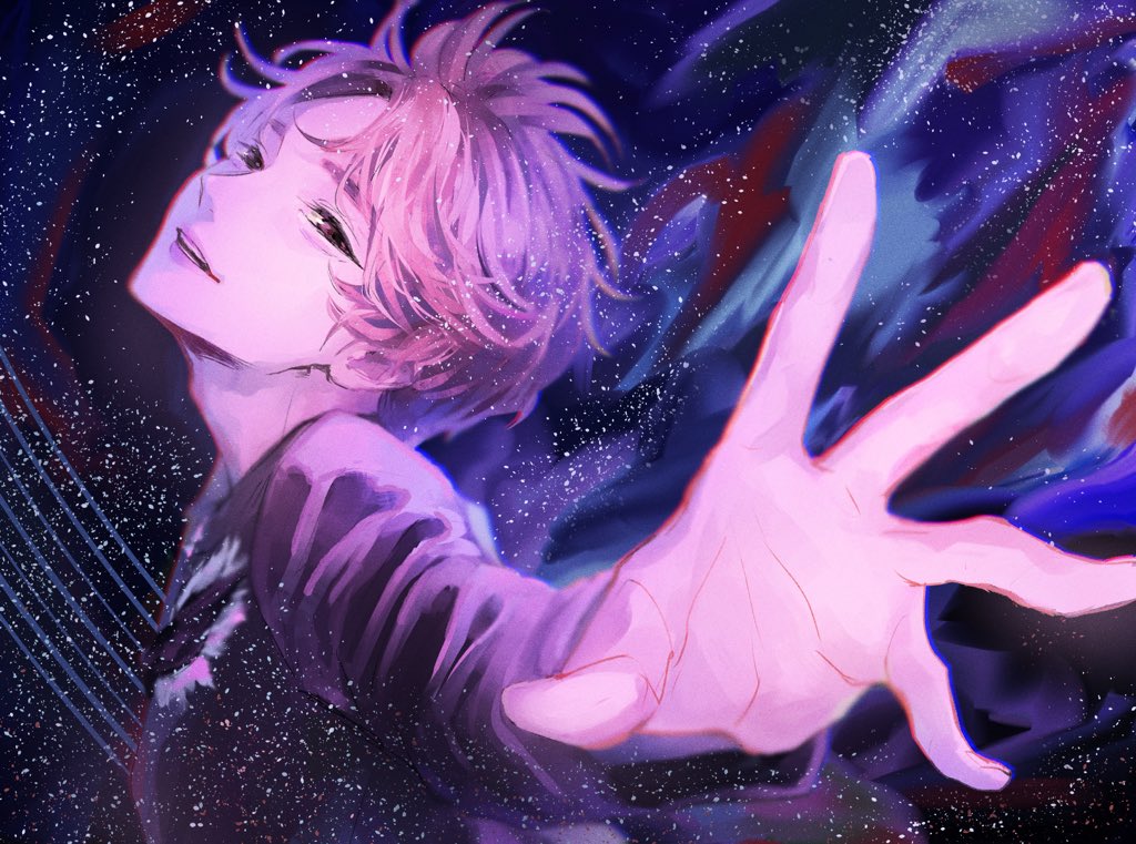 1boy, commentary_request, joshua_(seventeen), k-pop, light_smile, long_sleeves, looking_at_viewer, male_focus