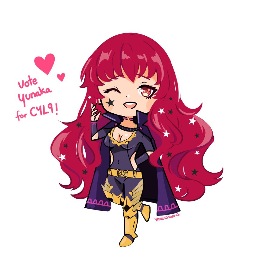 1girl, belt, black_cape, bodysuit, cape, choker, clothing_cutout, facial_mark