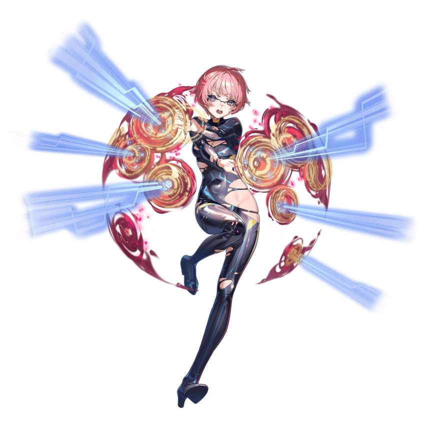 1girl, alternate_costume, bodysuit, breasts, cleavage, crossover, ezaki_purin, ghost_in_the_shell