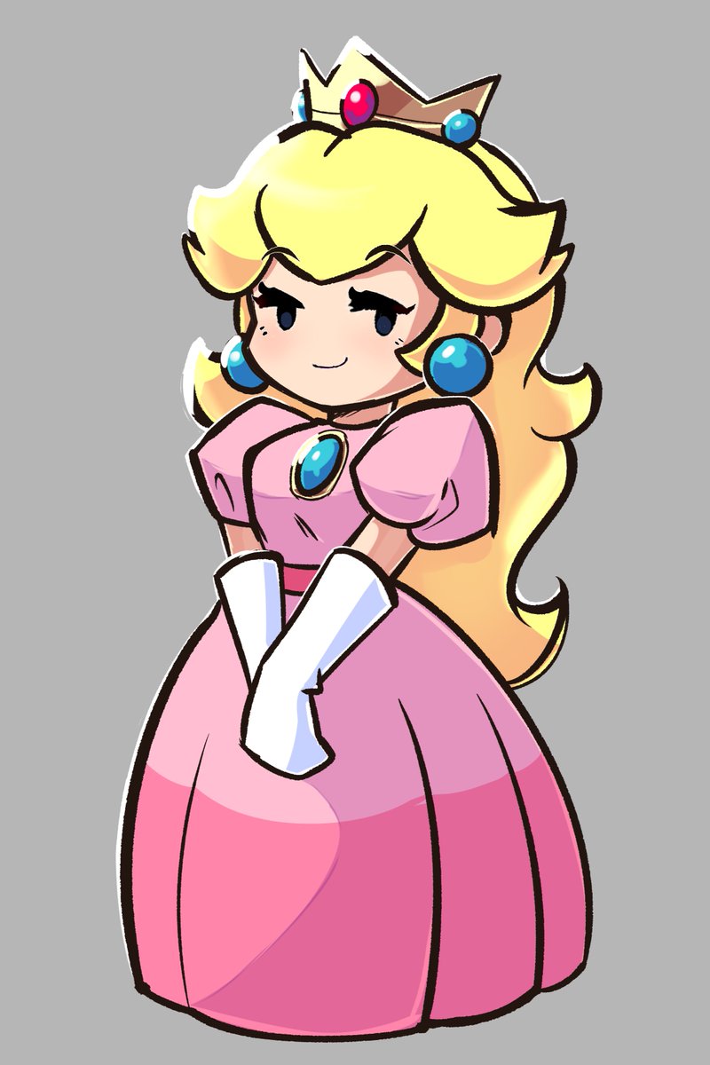 1girl, blonde_hair, blue_eyes, breasts, crown, dress, earrings, gloves