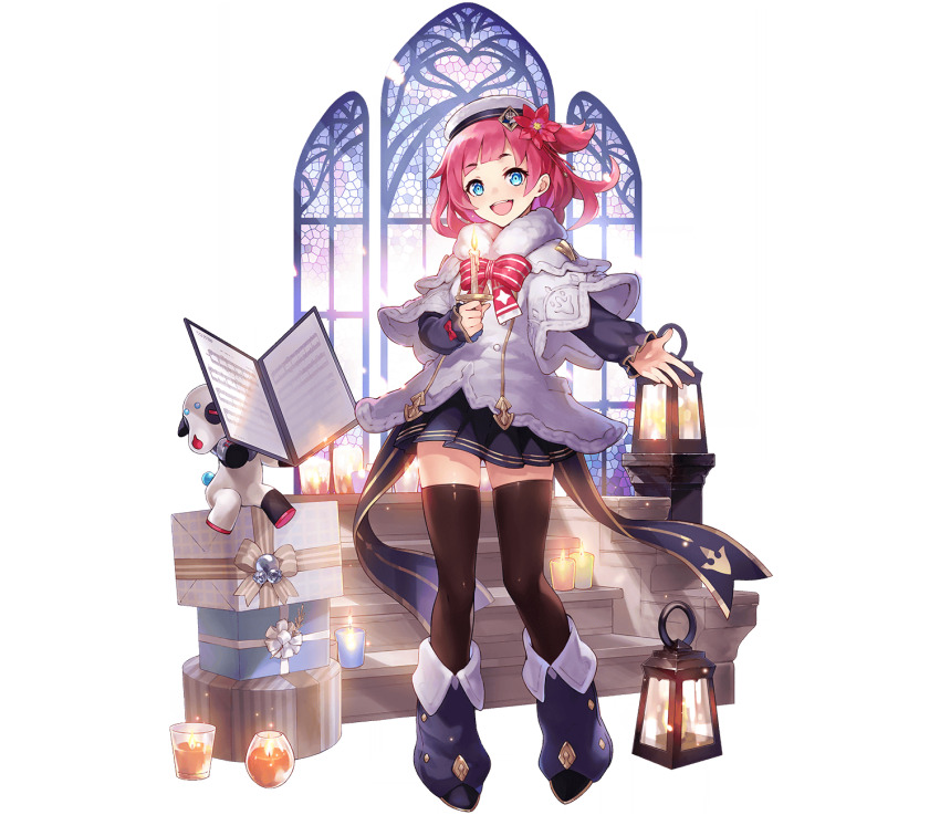 :d, aqua_eyes, blue_boots, blue_eyes, boots, bow, bowtie, box