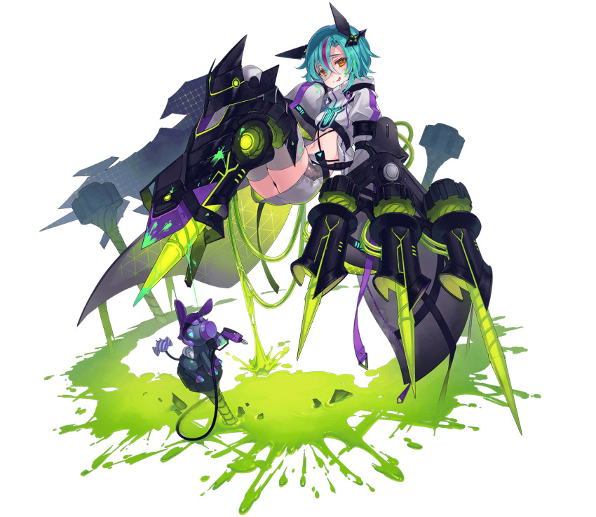 1girl, :p, ass, ayappe_taicho, breasts, cropped_jacket, floating, full_body