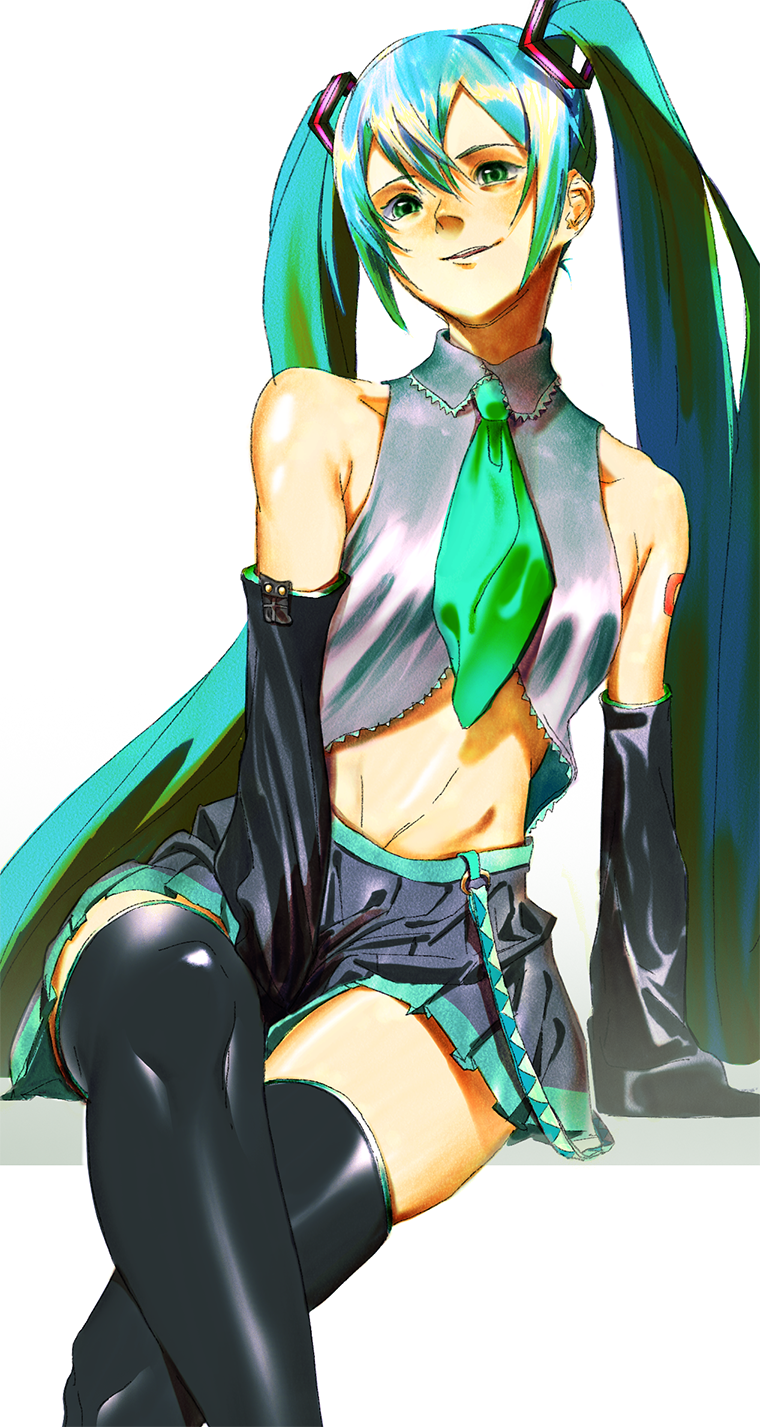1girl, aqua_eyes, aqua_hair, aqua_necktie, commentary, hatsune_miku, highres, long_hair