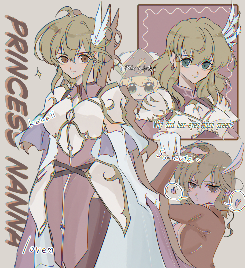 1girl, :3, absurdres, arm_up, armor, belt, bkub_(style), black_hat