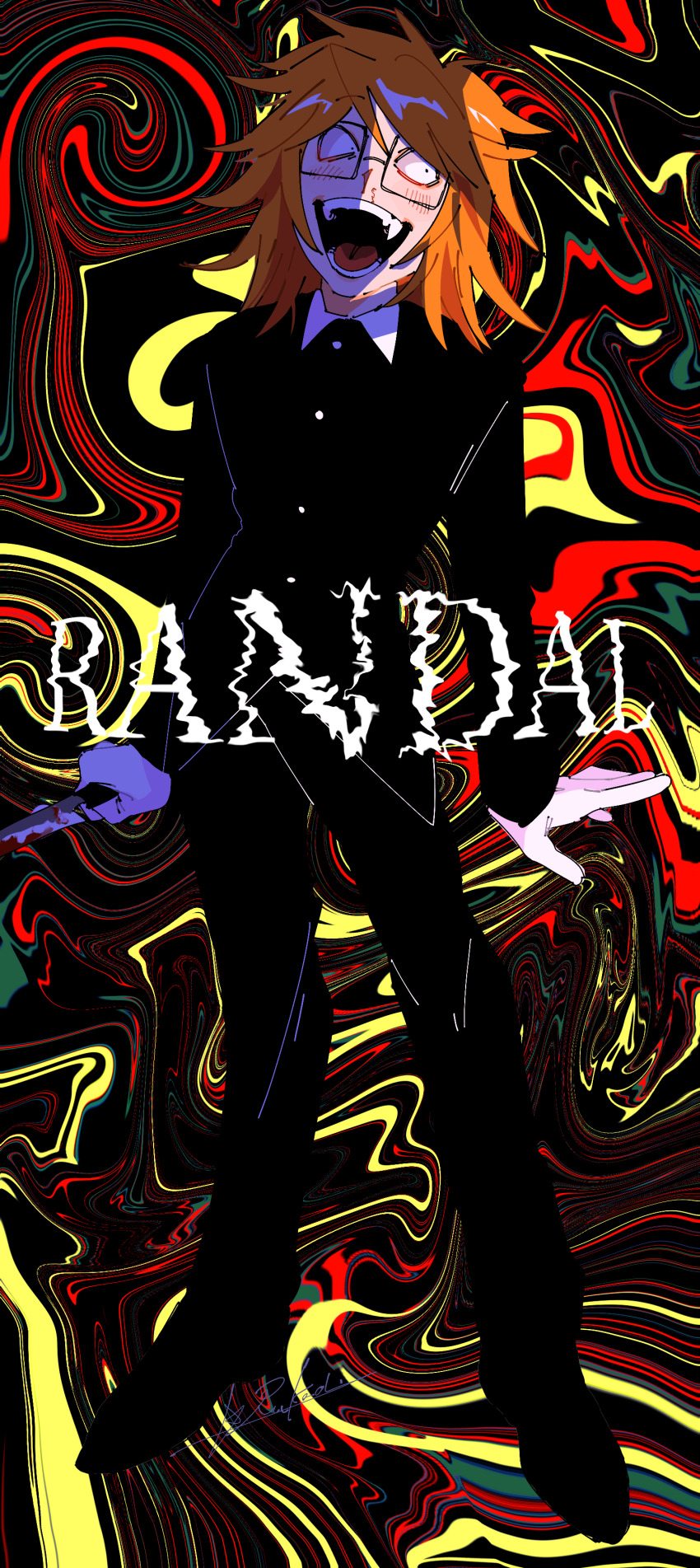 1boy, absurdres, black_coat, black_eyes, character_name, coat, commentary_request, eihrdgyybnq6aiw