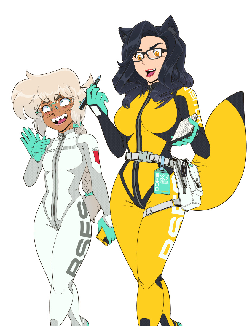 absurdres, animal_ears, blush, bodysuit, bsfs, commander_rab_(layer_industries), furry, glasses