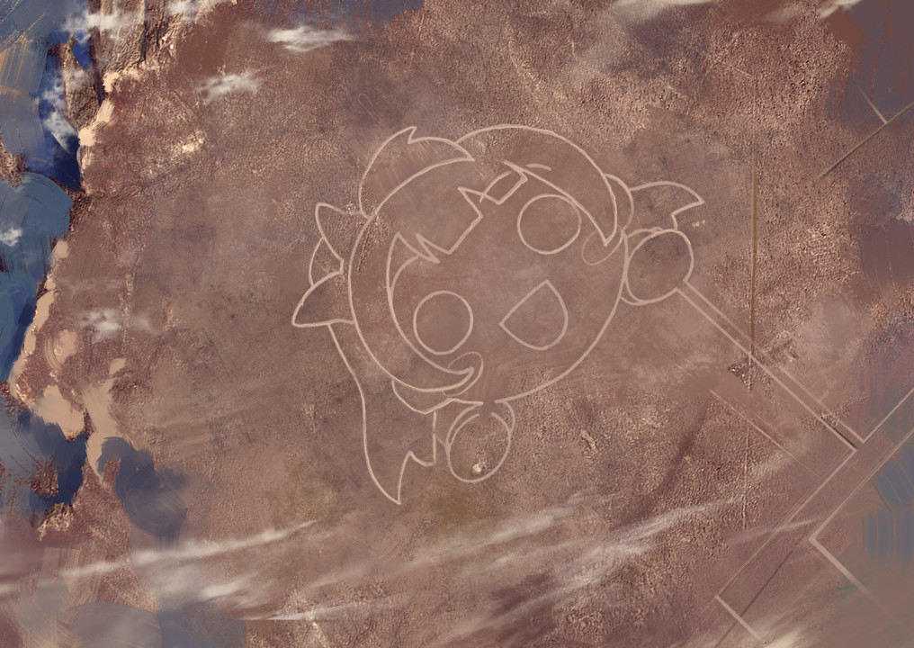 :d, cloud, commentary, english_commentary, from_above, love_live!, love_live!_school_idol_project, minami_kotori