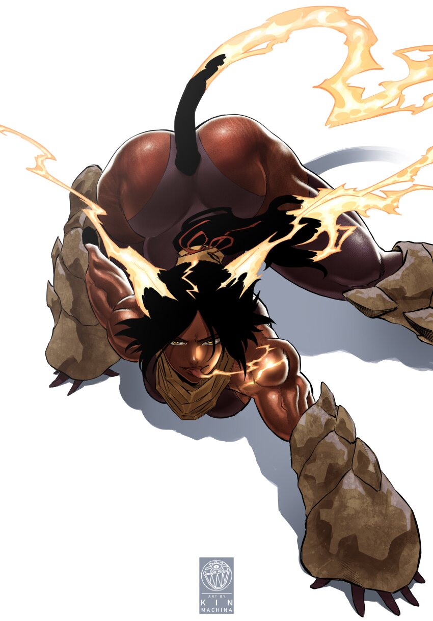 1girl, absurdres, all_fours, alternate_form, animal_ears, arm_guards, artist_logo, artist_name